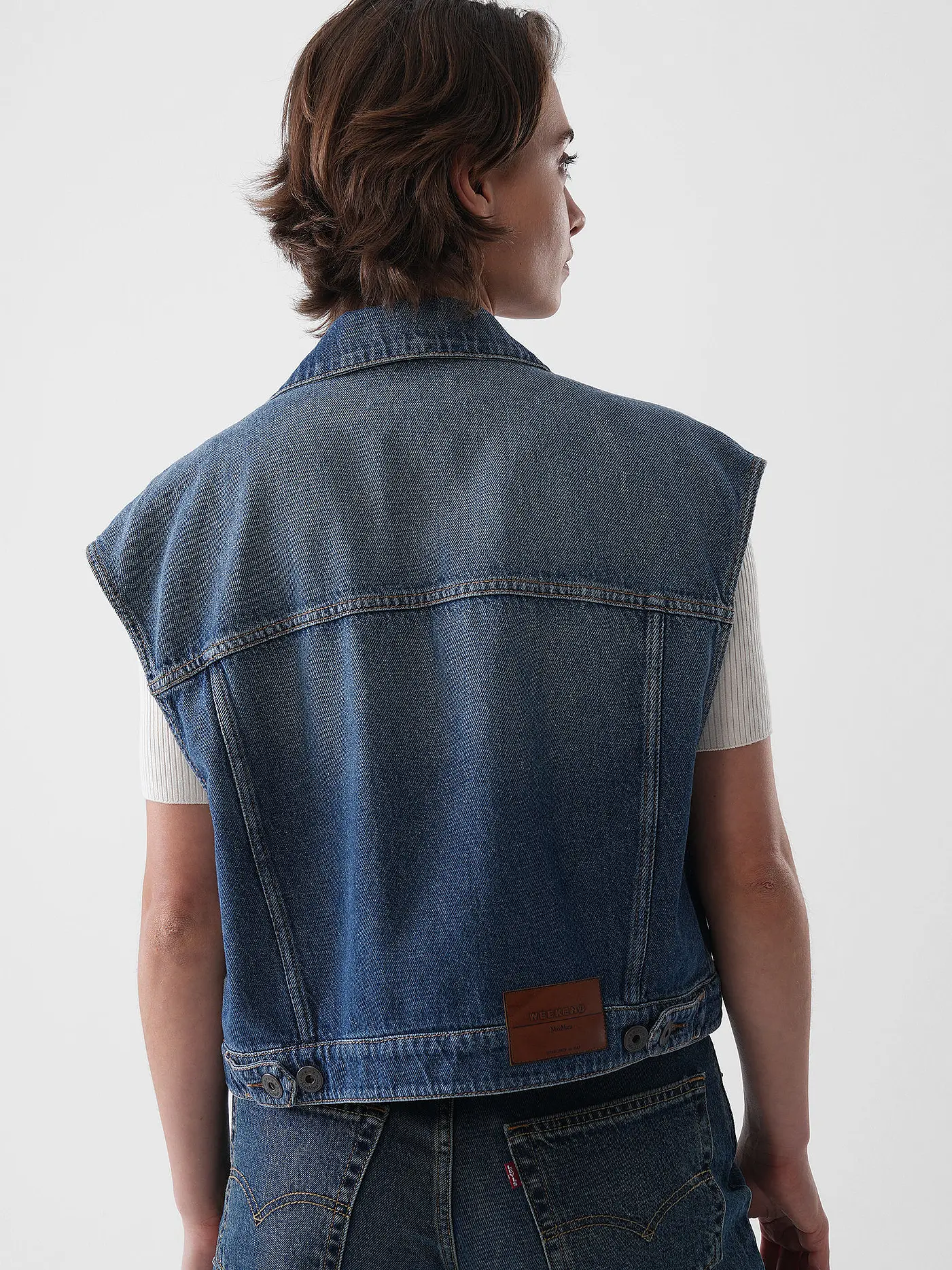 WEEKEND MAX MARA | Gilet MAPPA | dunkelblau
