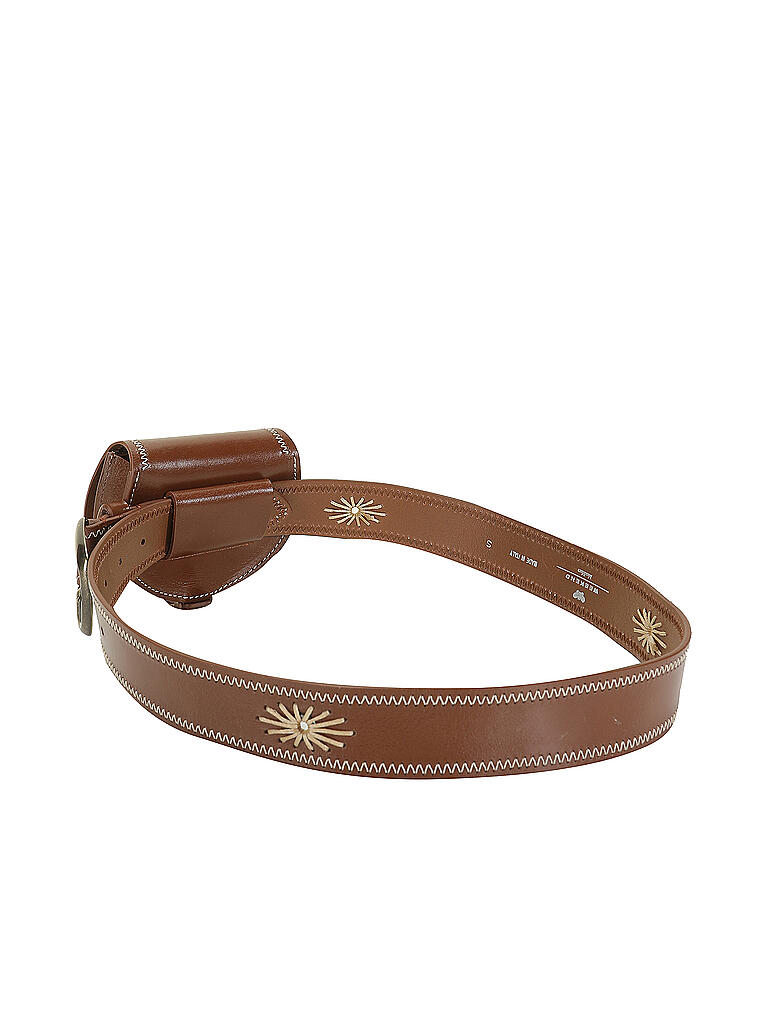 Wo Kann Man Gürtel Lochen Lassen WEEKEND MAX MARA Gürtel mit Tasche braun