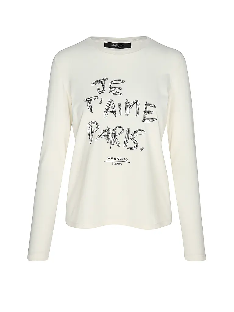 WEEKEND MAX MARA | Langarmshirt RENOIR | creme
