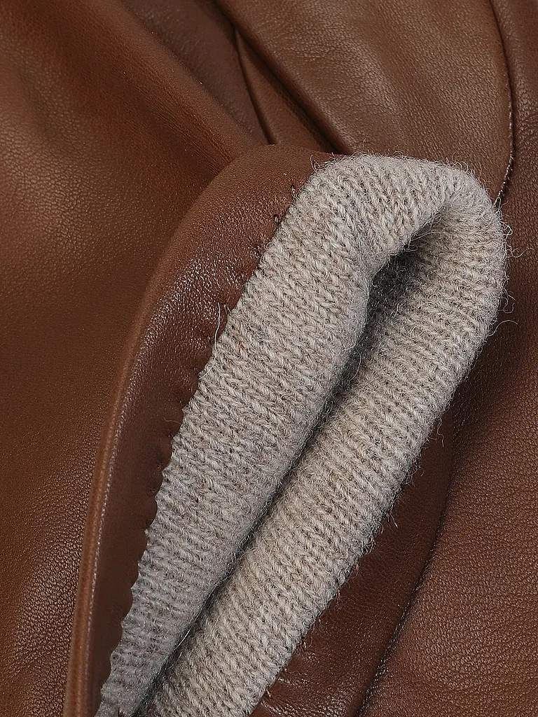 WEEKEND MAX MARA | Lederhandschuhe SENAPESHORT | 