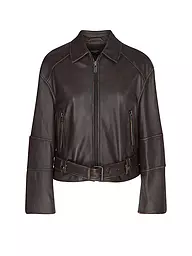 WEEKEND MAX MARA | Lederjacke EGIZIO | braun