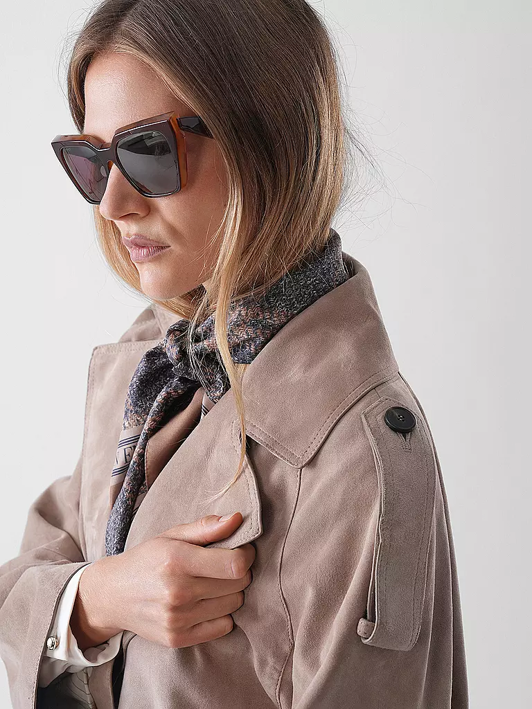 WEEKEND MAX MARA | Lederjacke MAGA | hellbraun