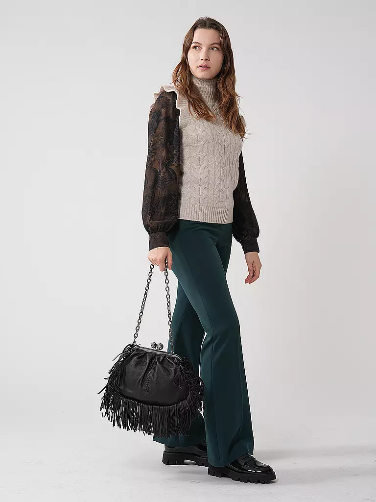 WEEKEND MAX MARA | Ledertasche - Clutch BIBLIOS | braun