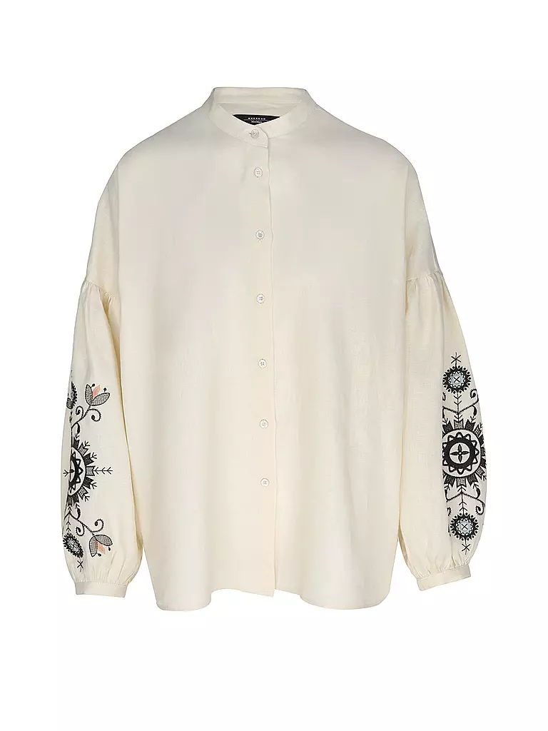 WEEKEND MAX MARA | Leinenbluse ILEX | creme