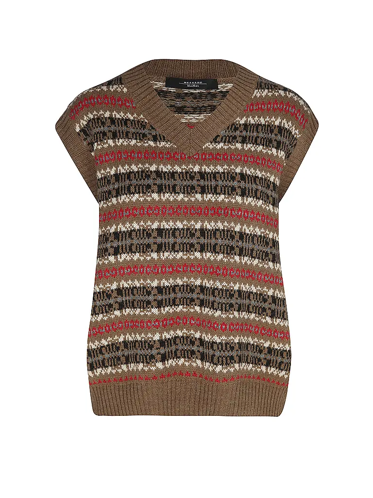 WEEKEND MAX MARA | Pullunder FLERES | braun