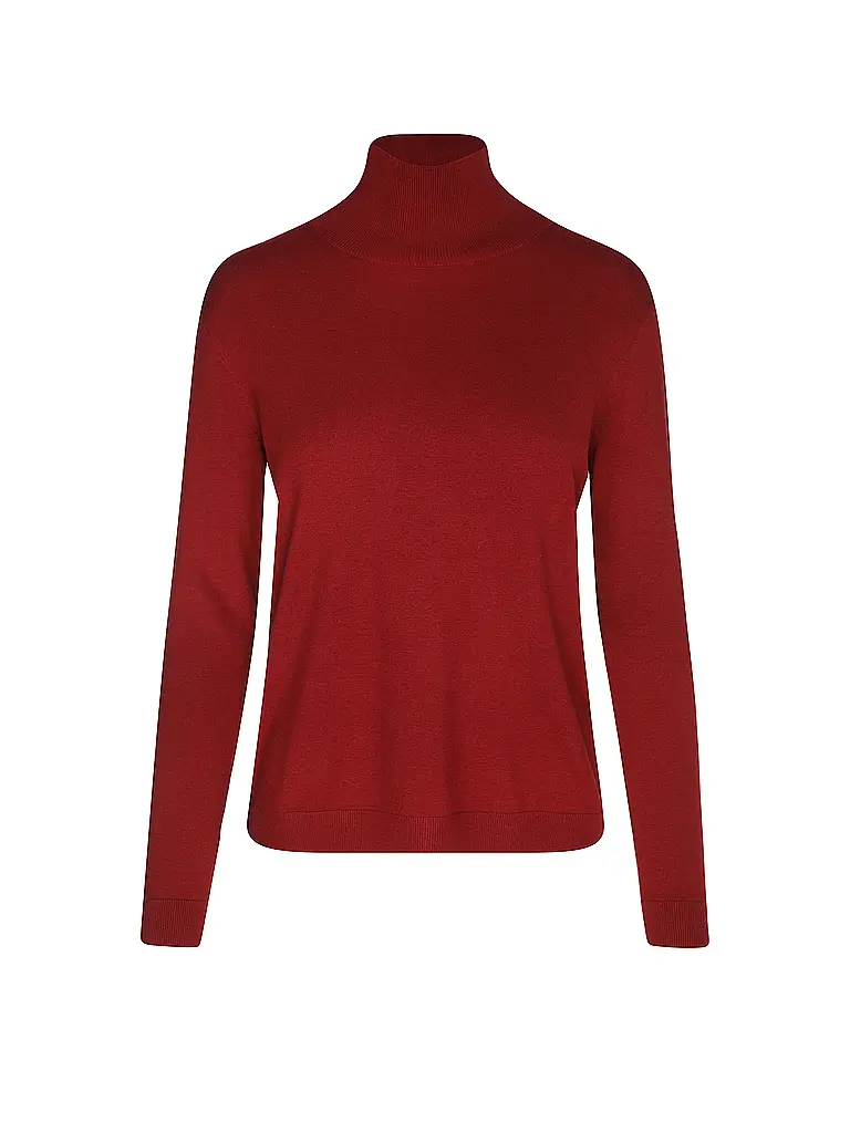 WEEKEND MAX MARA | Rollkragenpullover KIKU | dunkelrot