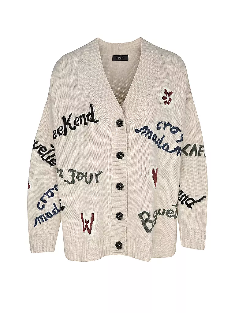 WEEKEND MAX MARA | Strickjacke BELGIO FANTASIA | creme