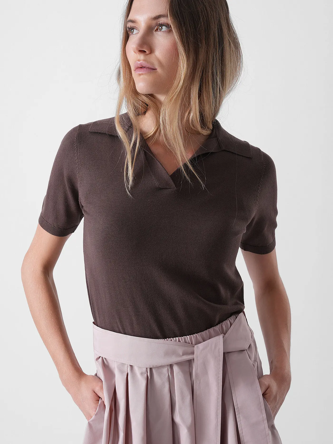 WEEKEND MAX MARA | T-Shirt RONCOLO | braun