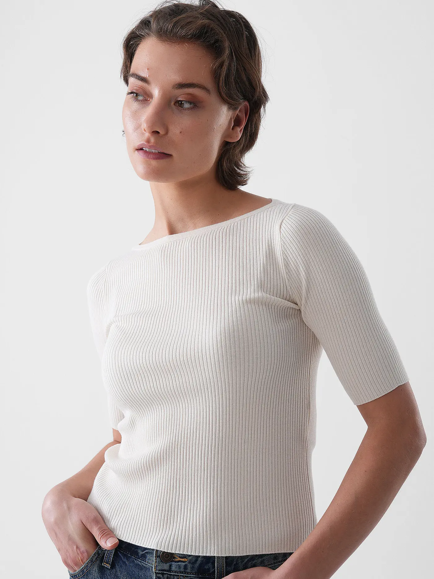 WEEKEND MAX MARA | T-Shirt WASER | creme