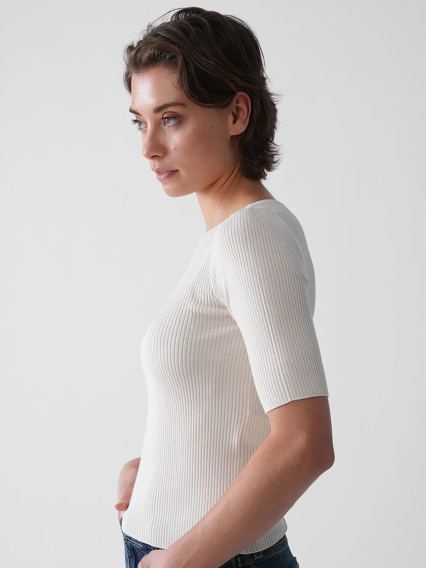 WEEKEND MAX MARA | T-Shirt WASER | creme