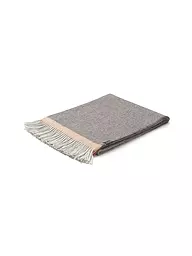 WEICH COUTURE ALPACA | Edelhaardecke MERIMA 130x180cm Grey/Darkgrey  | grau