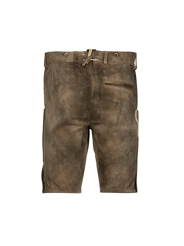 WEINBAUER | Lederhose aus Ziegenleder "Donau" | beige