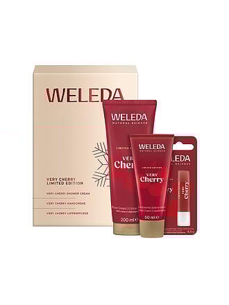 WELEDA | Geschenkset Limited Edition Very Cherry 200ml / 50ml / 4,8g