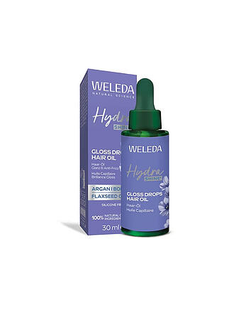 WELEDA | Hydra Shine Gloss Drops Haar-Öl Alpen-Lein 30ml