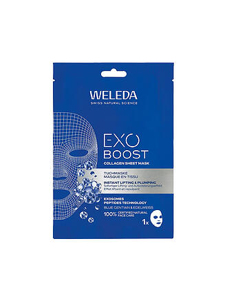 WELEDA | Exo Boost Collagen Tuchmaske Blauer Enzian 20ml