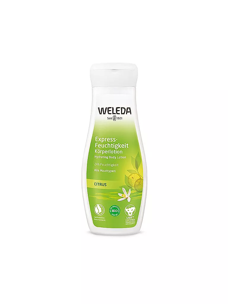 WELEDA | Express-Feuchtigkeit Körperlotion Citrus 200ml | keine Farbe