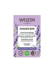WELEDA | Feste Duschpflege Ylang Ylang+Iris 75g | lila