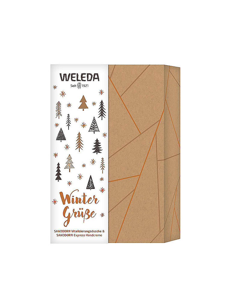 WELEDA | Geschenkset - Sanddorn 2020 200ml / 75ml | transparent