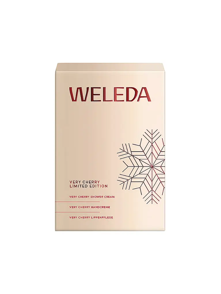 WELEDA | Geschenkset Limited Edition Very Cherry 200ml / 50ml / 4,8g | 