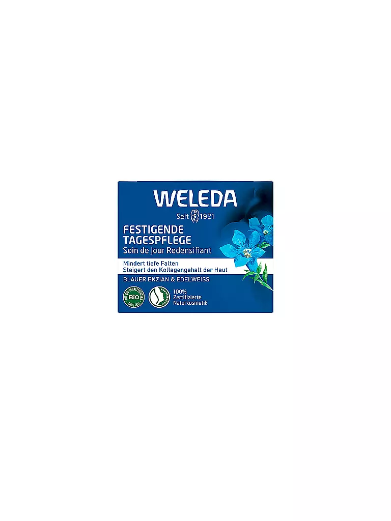 WELEDA | Gesichtscreme - Festigende Tagespflege Blauer Enzian & Edelweiß 40ml | keine Farbe