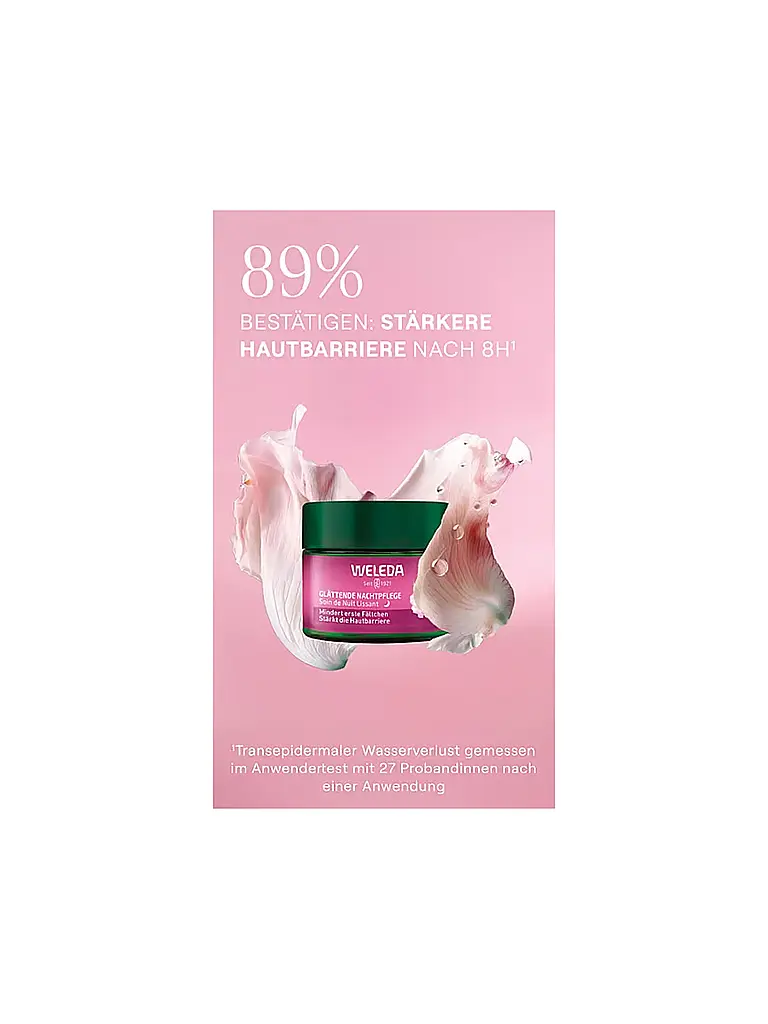 WELEDA | Gesichtscreme - Wildrose & Weißer Tee Nachtpflege 40ml | keine Farbe