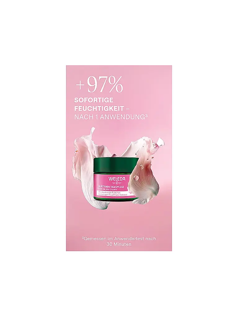 WELEDA | Gesichtscreme - Wildrose & Weißer Tee Tagepflege 40ml | keine Farbe