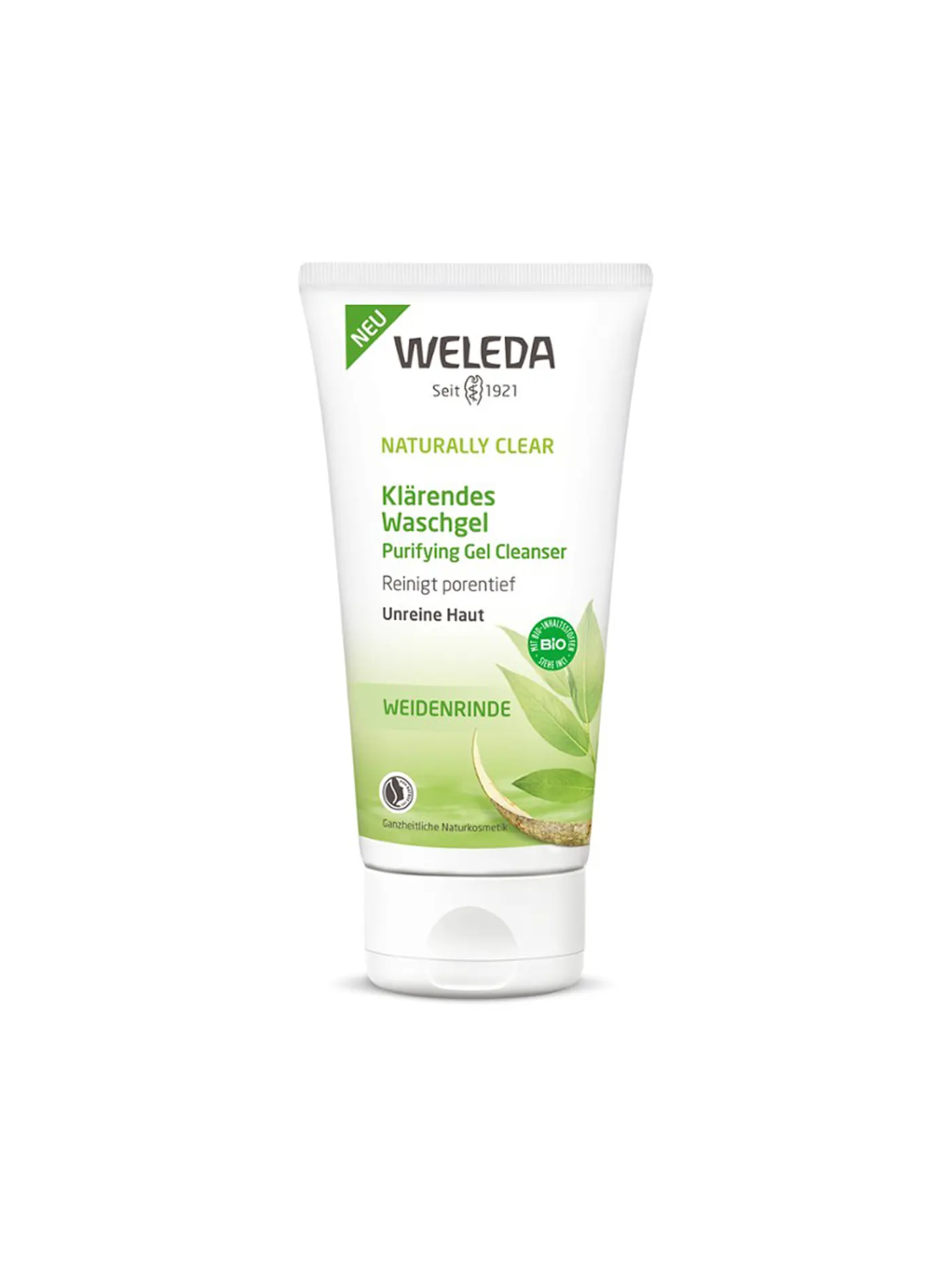 WELEDA | Naturally Clear Klärendes Waschgel 100ml | keine Farbe