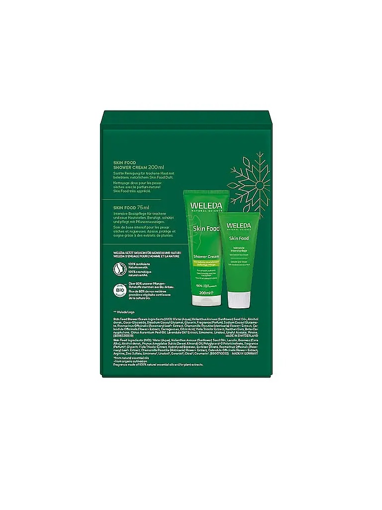 WELEDA | Nourishing Geschenkset Skin Food 200ml / 75ml | keine Farbe
