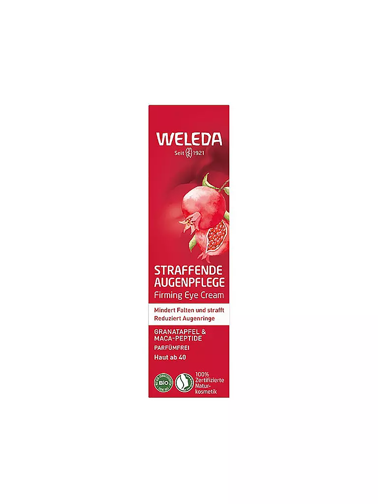 WELEDA | Straffende Augenpflege Granatapfel & Maca-Peptide 12ml | keine Farbe