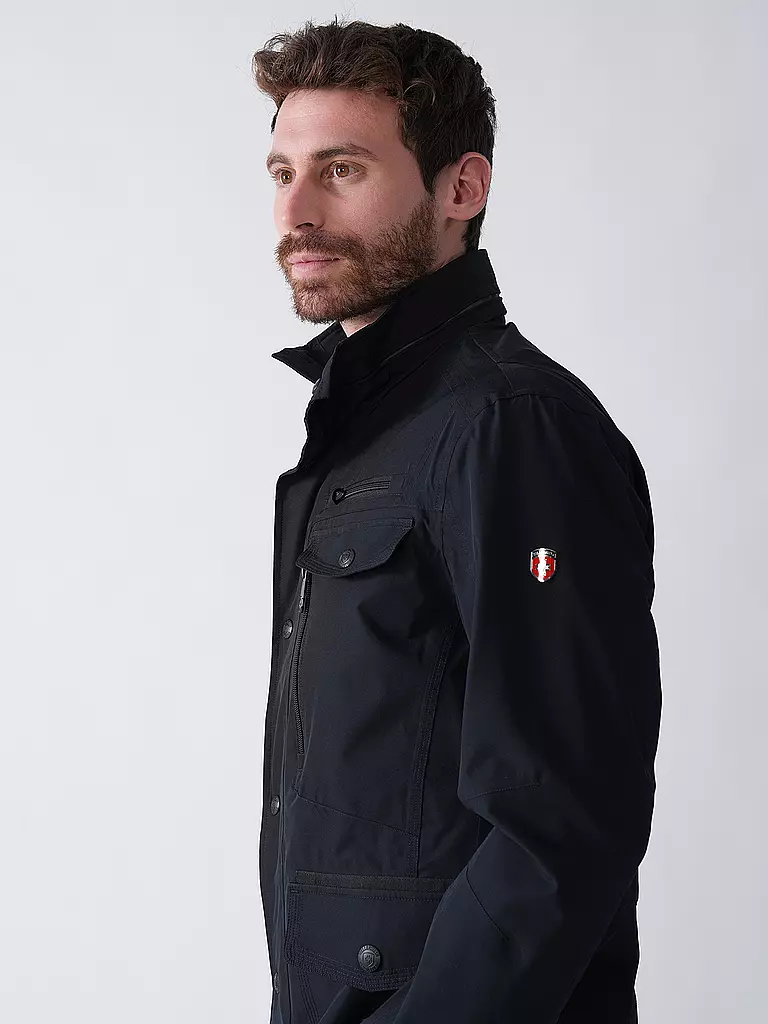 WELLENSTEYN | Fieldjacket CHESTER | schwarz