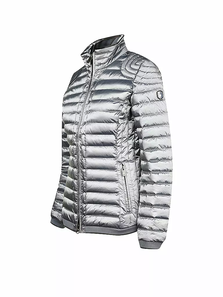 WELLENSTEYN | Leichtsteppjacke "Helium" | silber