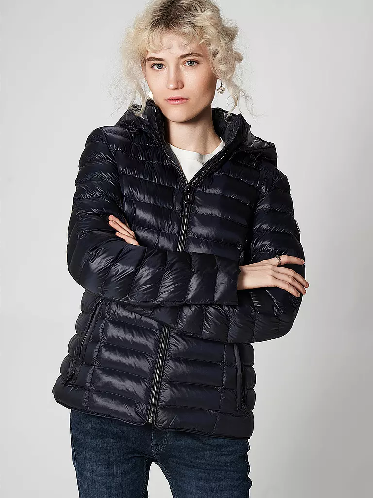 WELLENSTEYN | Leichtsteppjacke ITALY HOOD  | blau