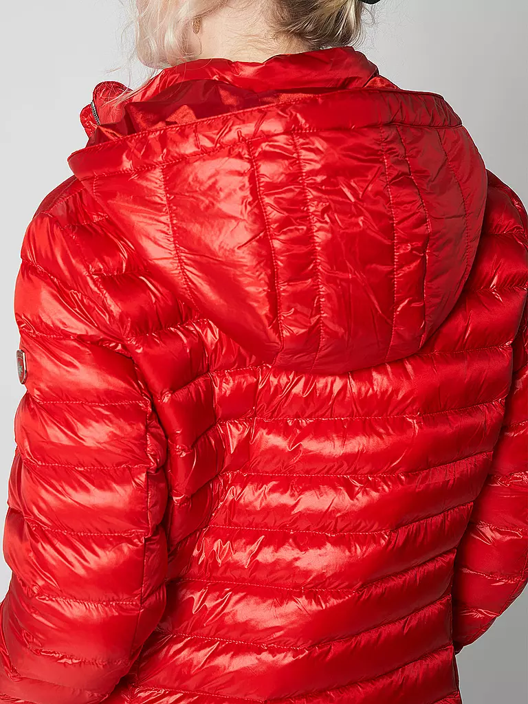 WELLENSTEYN | Leichtsteppjacke ITALY HOOD  | rot