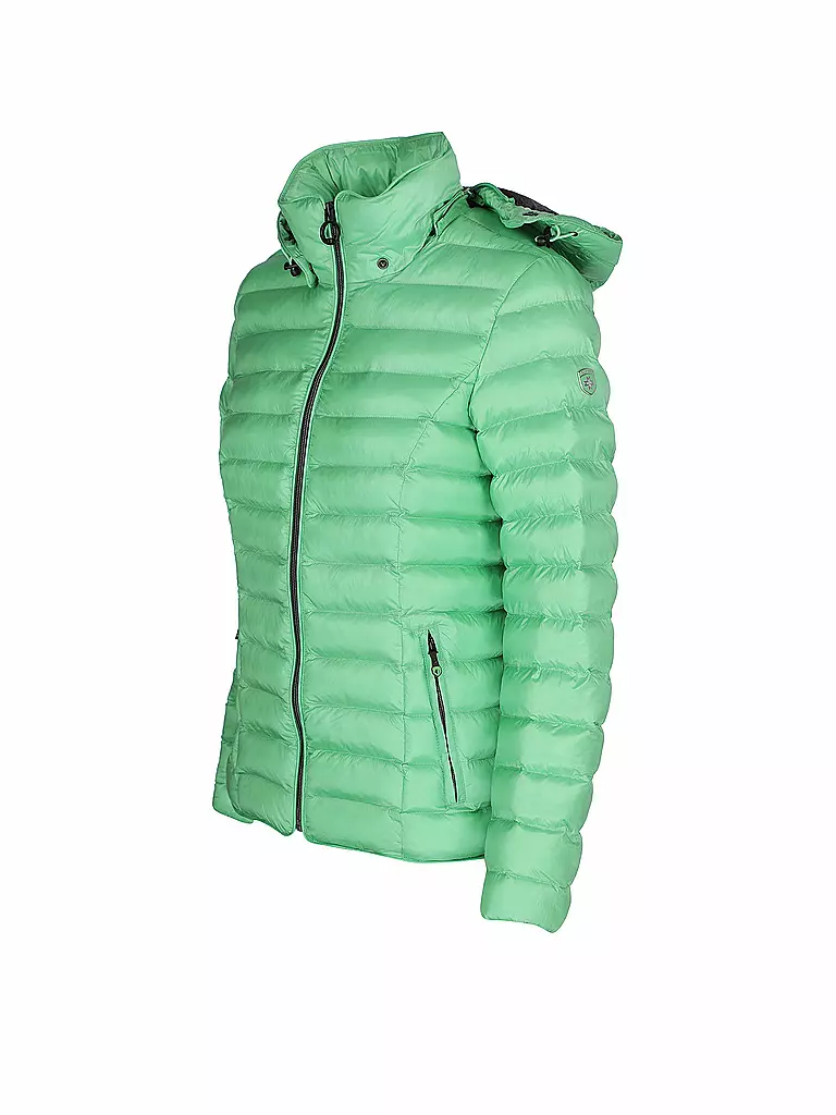 WELLENSTEYN | Leichtsteppjacke ITALY HOOD  | grün