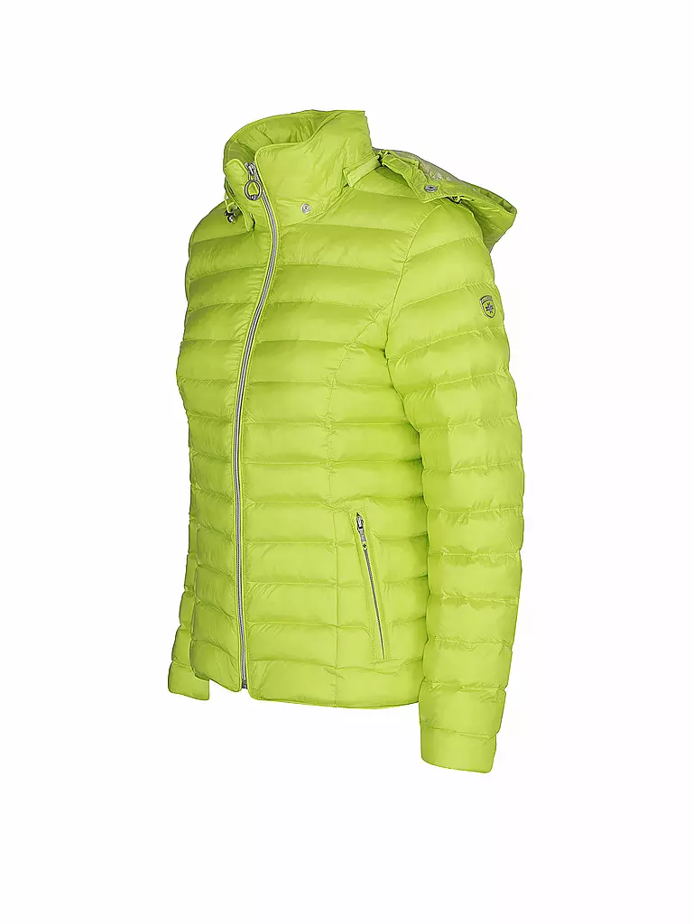 WELLENSTEYN | Leichtsteppjacke ITALY HOOD  | grün