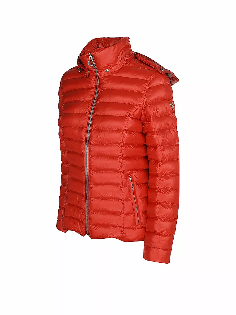 WELLENSTEYN | Leichtsteppjacke ITALY HOOD  | rot