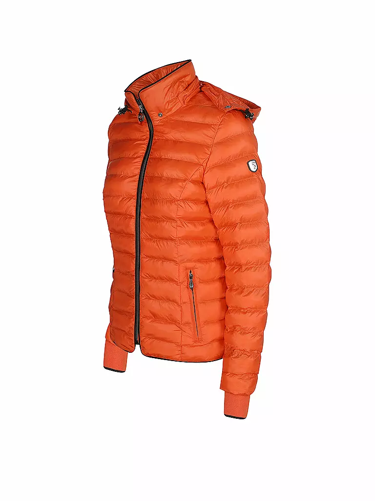 WELLENSTEYN | Leichtsteppjacke ITALY HOOD  | orange