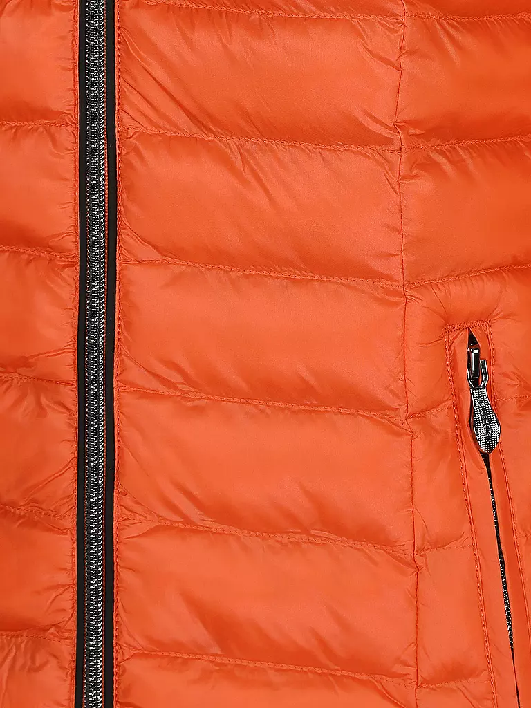 WELLENSTEYN | Leichtsteppjacke ITALY HOOD  | orange