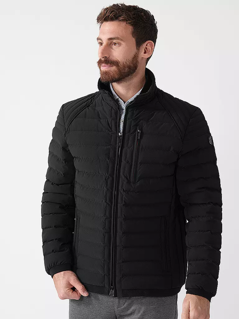 WELLENSTEYN | Leichtsteppjacke MOLECULE | schwarz