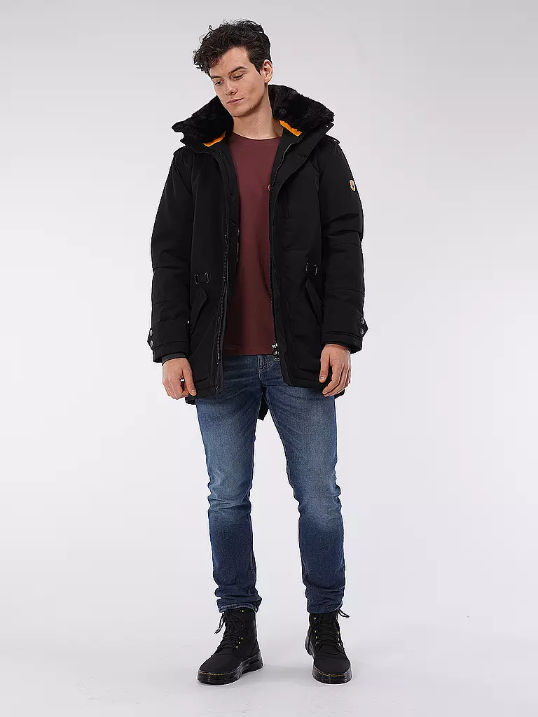 WELLENSTEYN | Parka RIVINGTON | schwarz