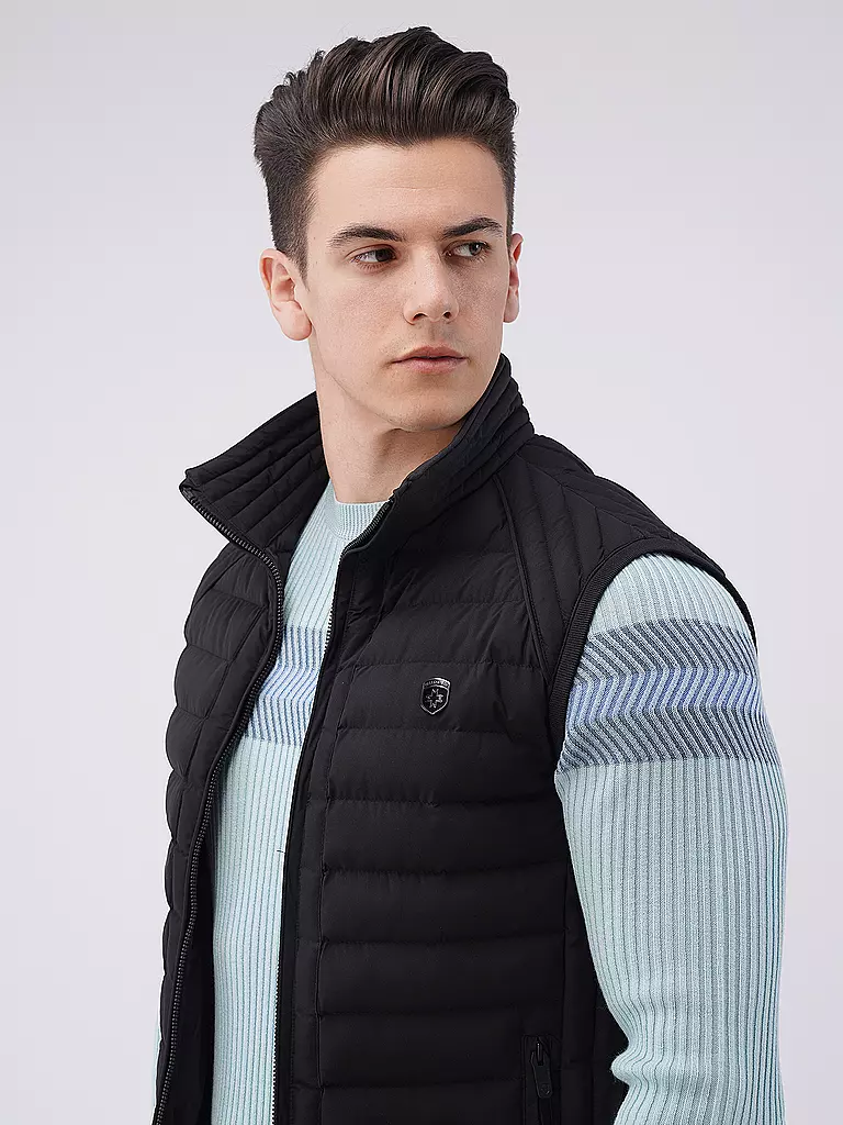 WELLENSTEYN | Steppgilet MOL | schwarz