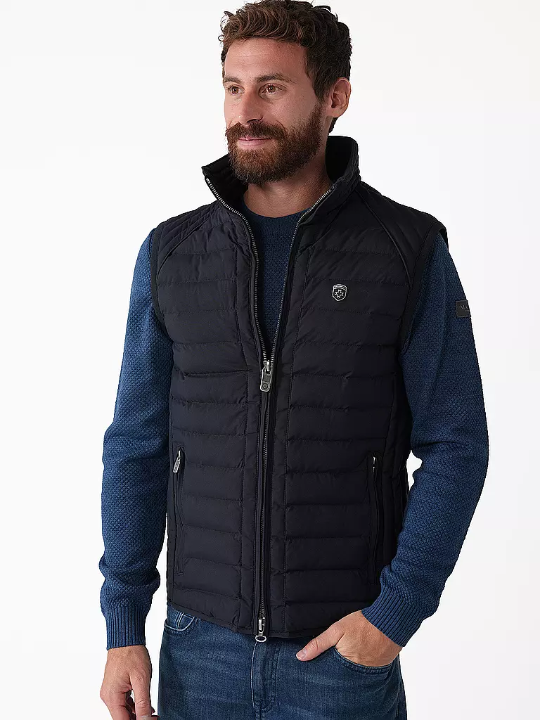 WELLENSTEYN | Steppgilet MOL | dunkelblau