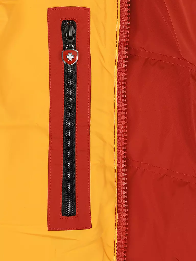 WELLENSTEYN | Steppgilet Snowdome | rot