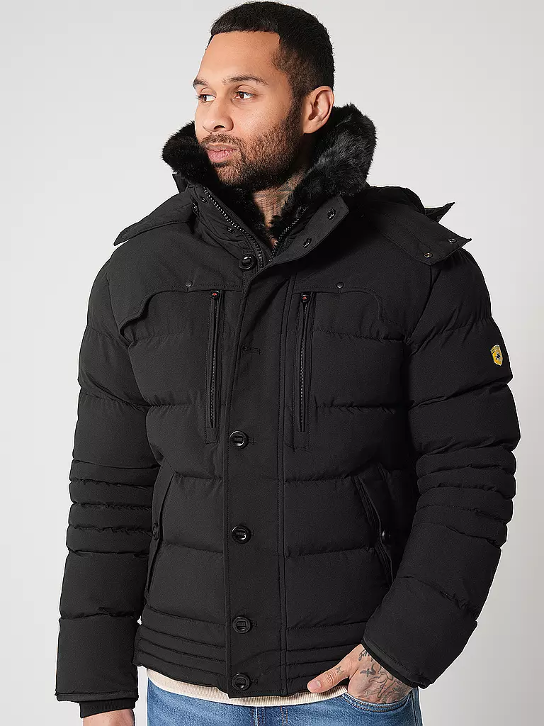 WELLENSTEYN | Steppjacke  | schwarz