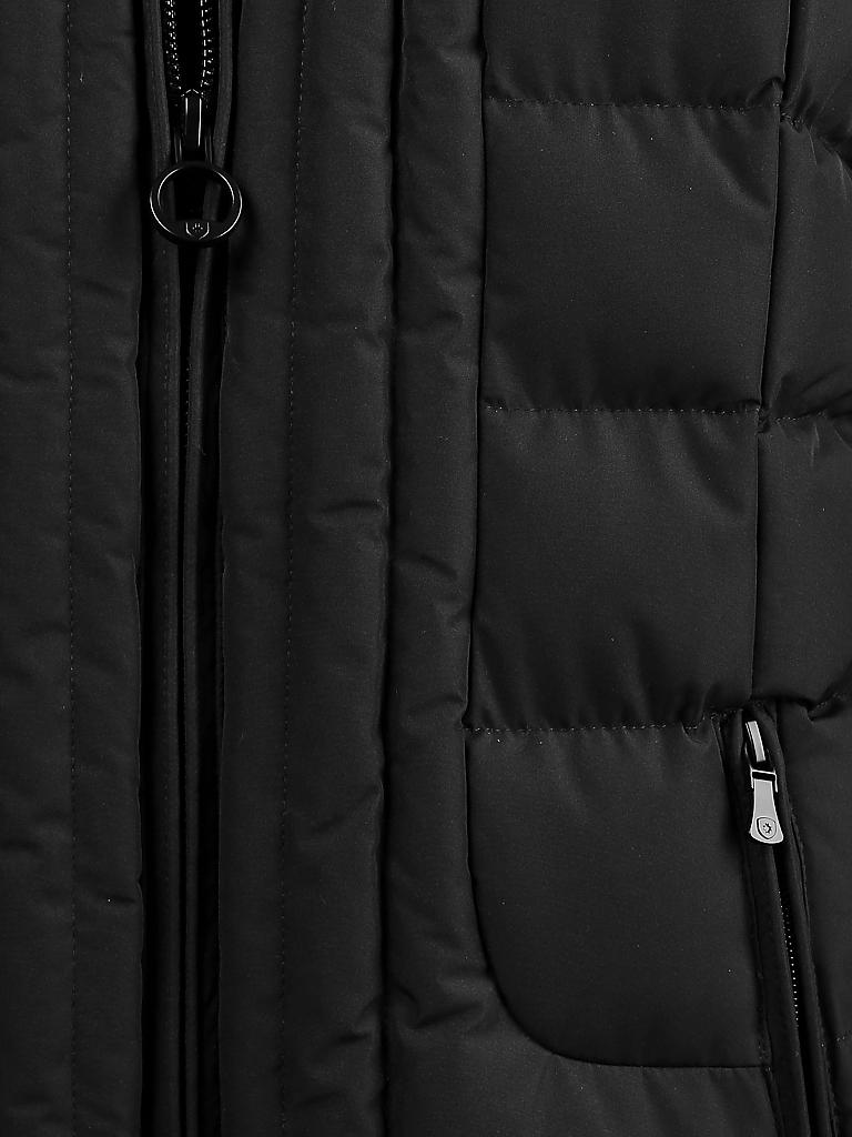 WELLENSTEYN | Steppjacke BELVITESSE LONG | schwarz