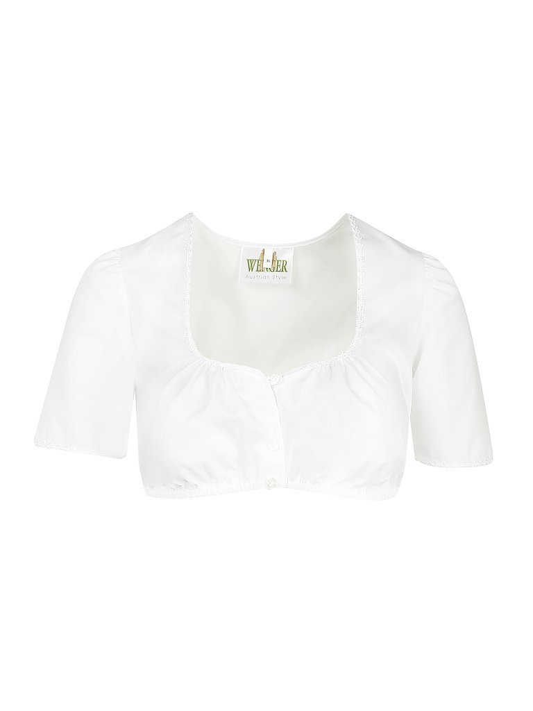WENGER Dirndlbluse HUBERTA weiss | 34