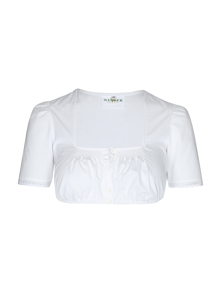 WENGER Dirndlbluse HERLINDE weiss | 48