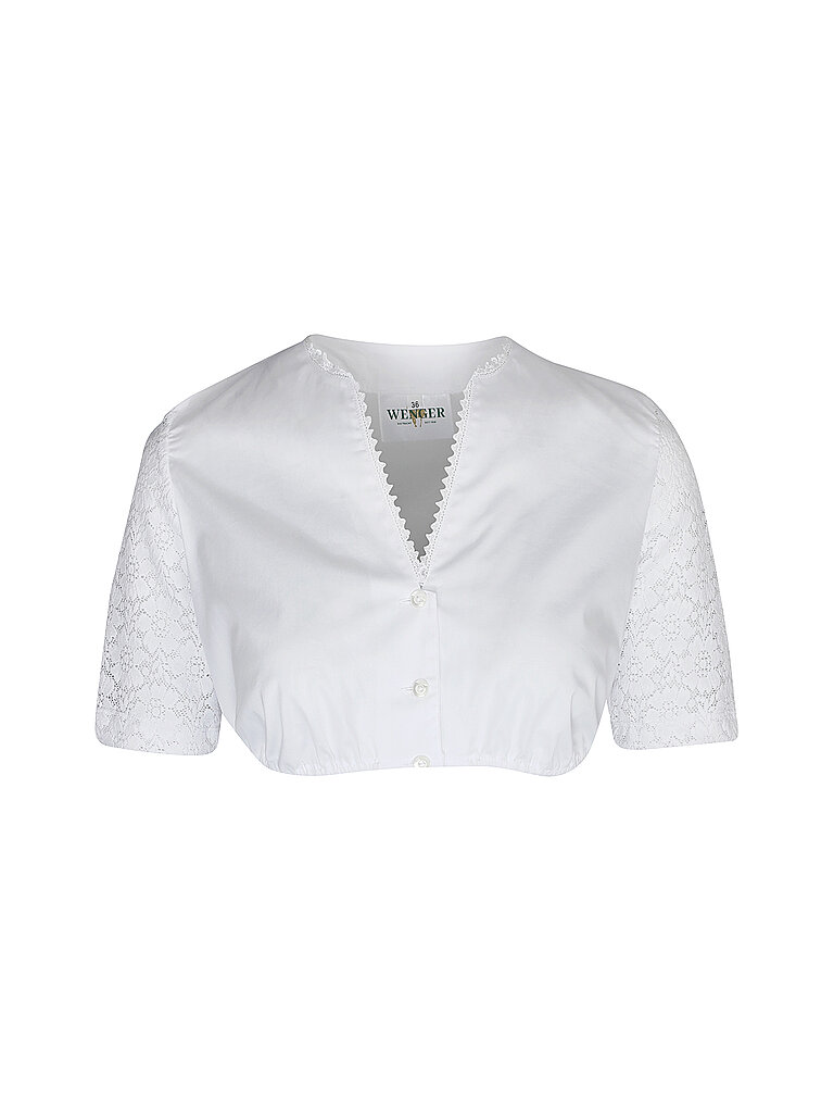 WENGER Dirndlbluse TINA weiss | 32
