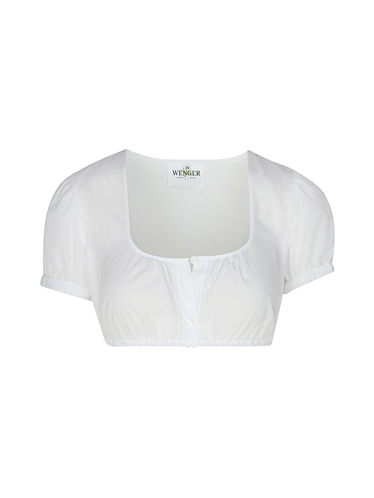 WENGER Dirndlbluse GISELA weiss | 34