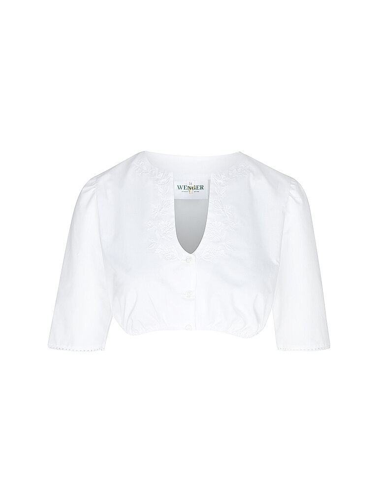 WENGER Dirndlbluse ROSI weiss | 46